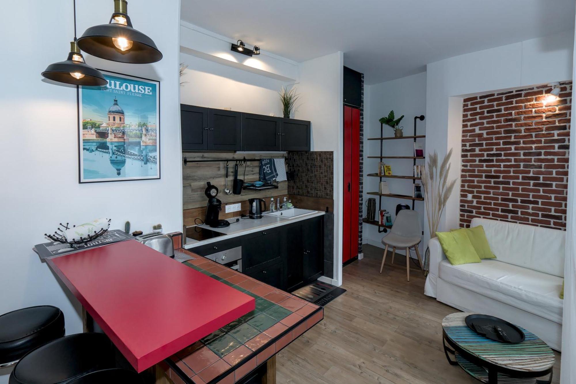 Le Nid D'Orient Entre Matabiau Et Capitole Parking Apartment Toulouse Bagian luar foto